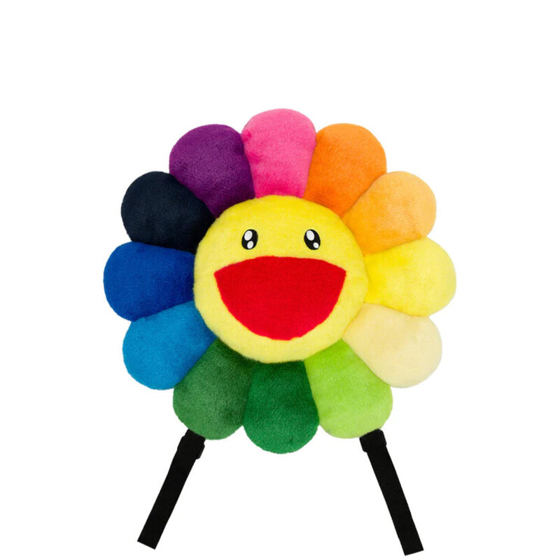 Takashi Murakami Flower Plush Rucksack Backpack Rainbow in 2023