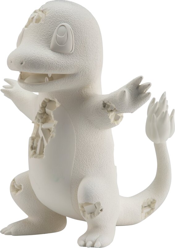 STL file CHARMANDER daniel arsham style sculpture - with crystals and  minerals 🗿・3D printable model to download・Cults
