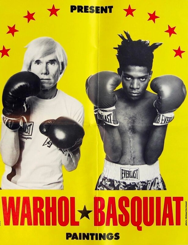 Jean-Michel Basquiat, Andy Warhol, Michael Halsband | Warhol Basquiat ...