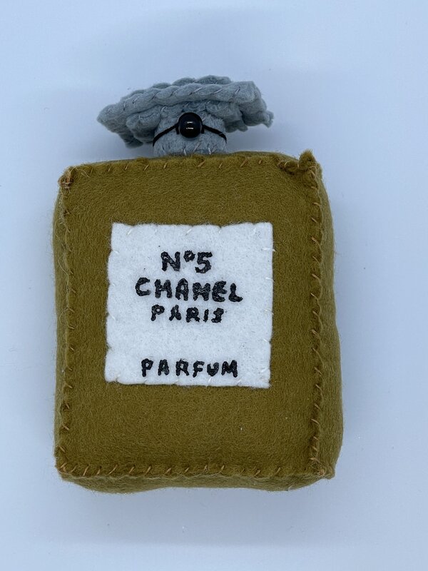 Lucy Sparrow | CHANEL NO5 PARIS PARFUM- FELT ART (2021) | Available for  Sale | Artsy