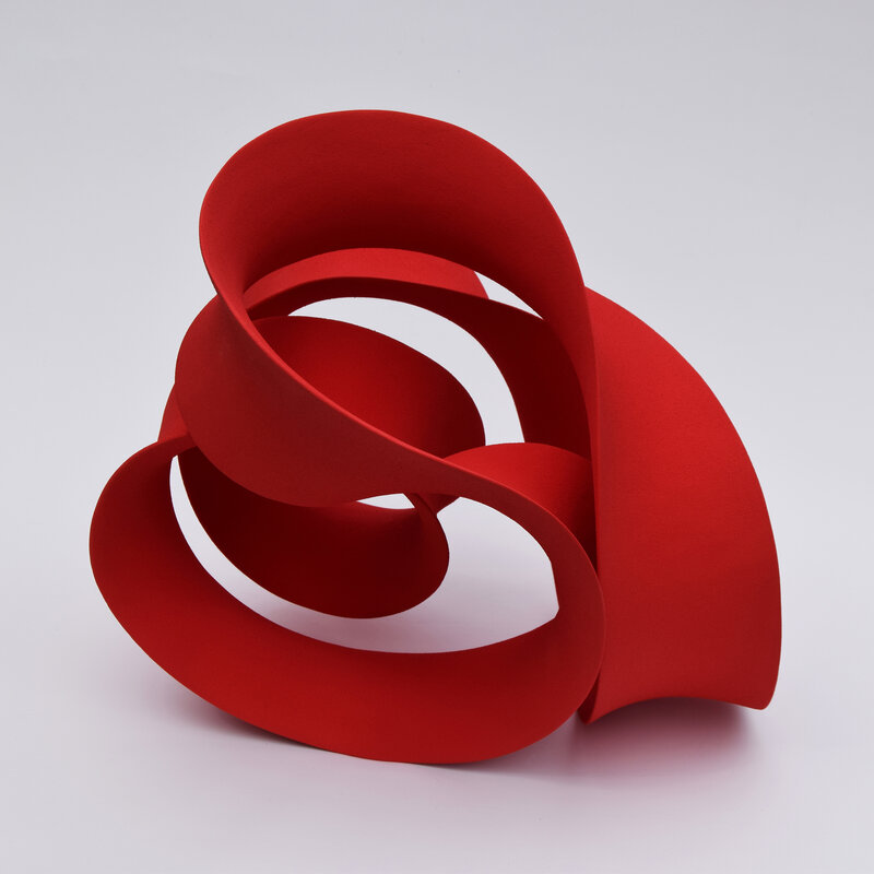Merete Rasmussen Merete Rasmussen | Red Interwoven Form (2020) | Art & Prints | Artsy