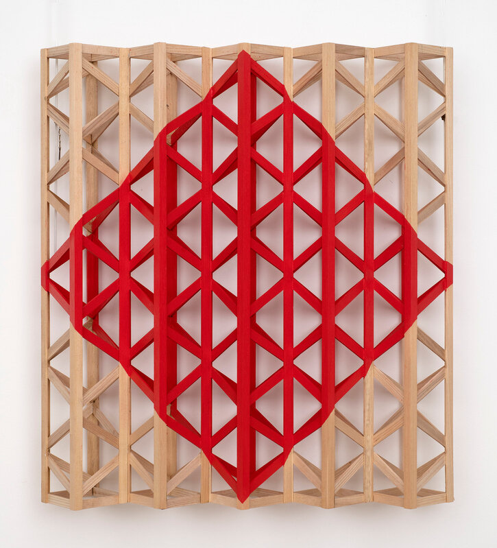 Rasheed Dm Rasheed Araeen | Red Diamond (2022) | For Sale | Artsy