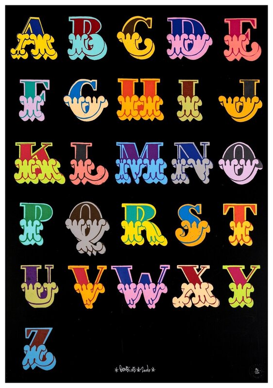 Ben Eine | Shutter Front Alphabet (2006) | Artsy