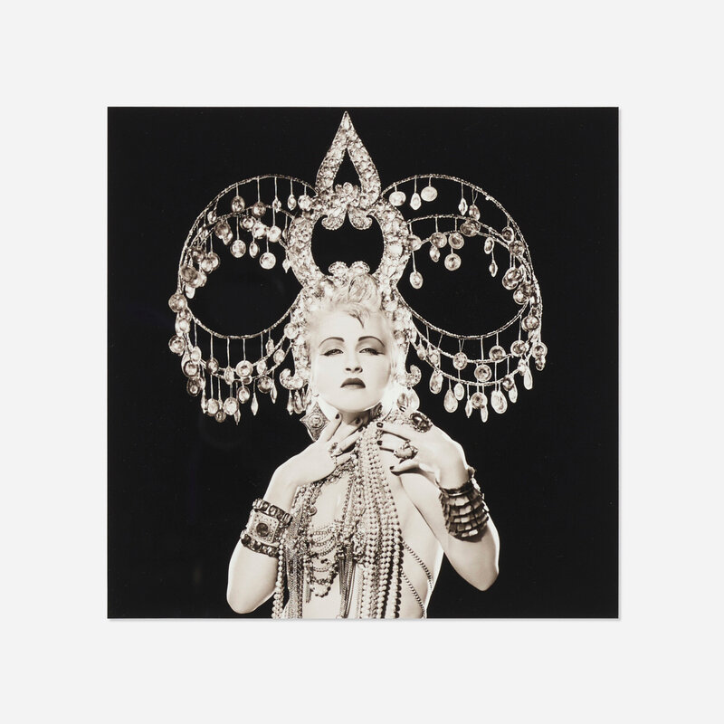 Matthew Rolston | Cyndi Lauper, Headdress, Los Angeles (from the ...