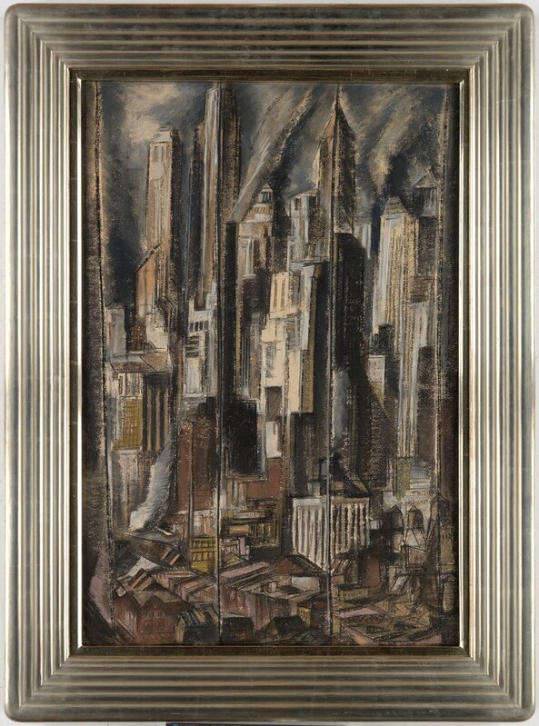 Howard Cook Howard Cook | Skyscrapers (1950) | Artsy