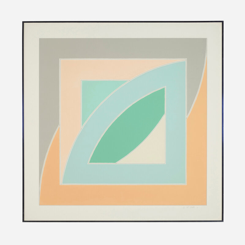 Frank Stella | River of Ponds IV (from the Newfoundland series) (1971 ...