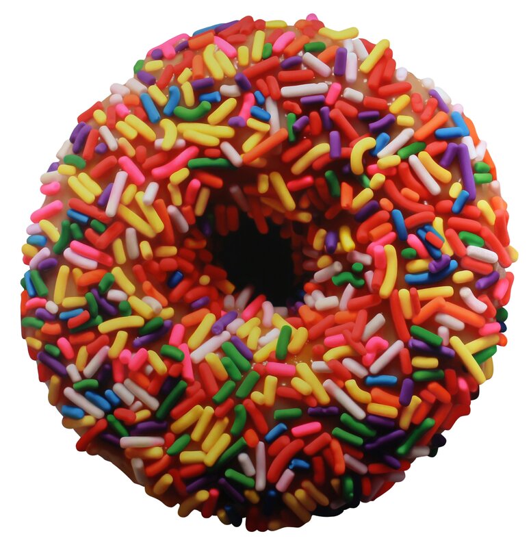 Jason Walker (b. 1970) | Sprinkle Donut (2018) | Artsy