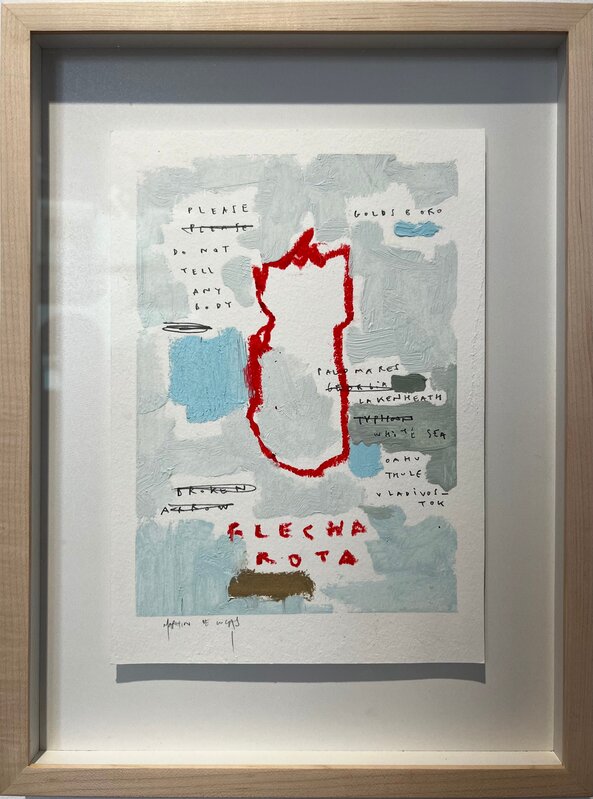 Rubén Martín de Lucas | FLECHA ROTA II (2023) | Artsy