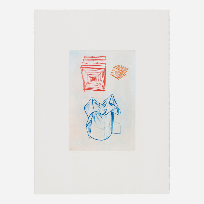 David Salle | Paper Lanterns (from The Geldzahler portfolio) (1998) | Artsy