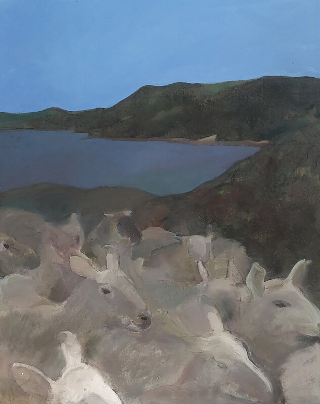 Robin Rae | Sheep at Ringstead (2000) | Available for Sale | Artsy