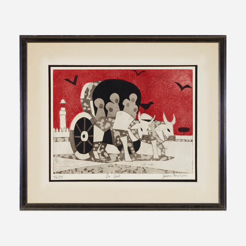 Julian Trevelyan | The Ox Cart (1968) | Artsy