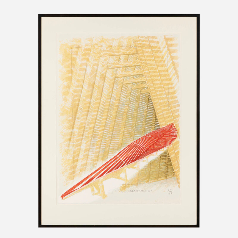 Robert Stackhouse | Red Deck + Passage Structure (1987) | Artsy