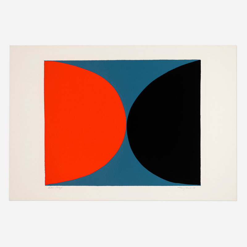 Terry Frost | Red and Black on Grey (1968) | Artsy