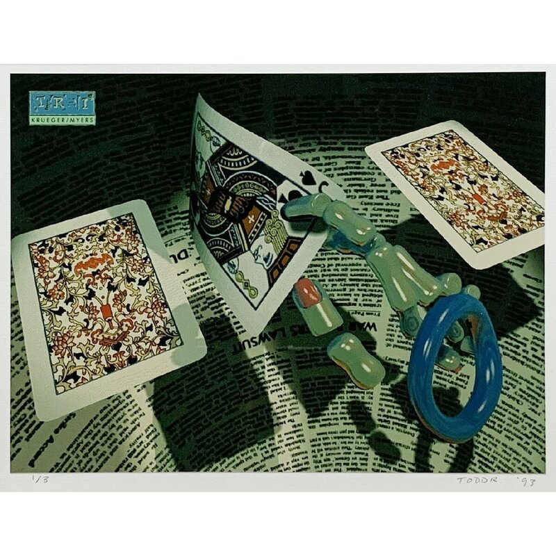 Todd Rundgren Image With Computer Todd RUNDGREN | Monte #3 (1993) | For Sale | Artsy