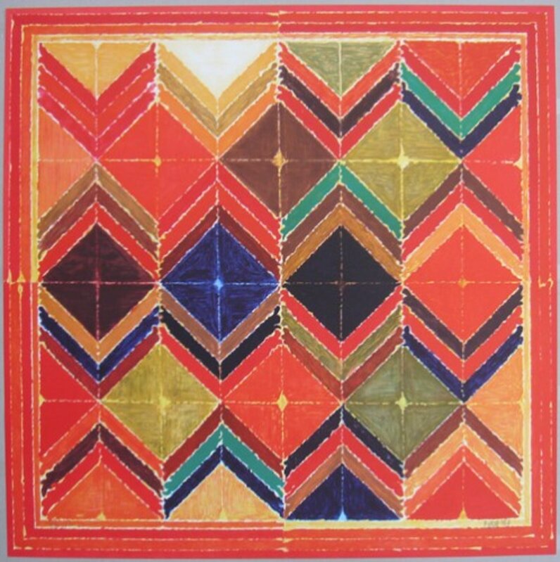Haider Print Sayed Haider Raza | symboles 1 (2007) | For Sale | Artsy