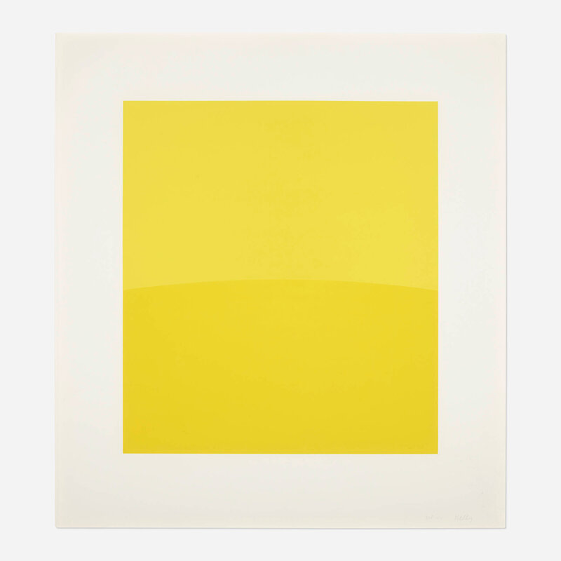 Ellsworth Kelly | Two Yellows (1973-75) | Artsy