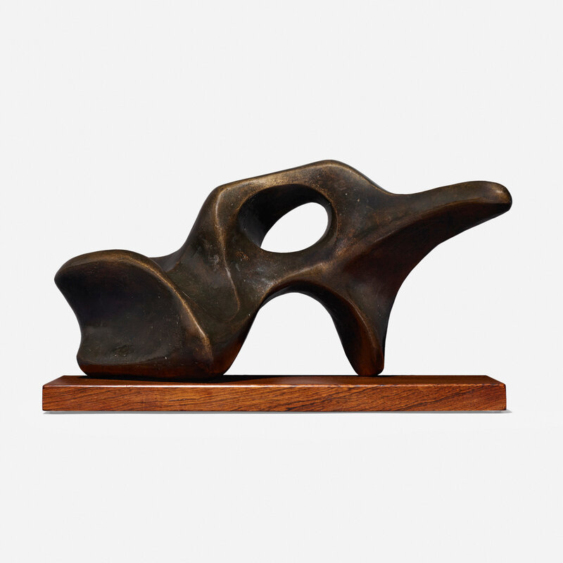 Barbara Hepworth | Reclining Figure (Trenona) (1958) | Artsy