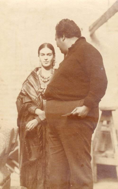 Edward Weston | Frida Kahlo and Diego Rivera, Peter Stackpole Studio ...