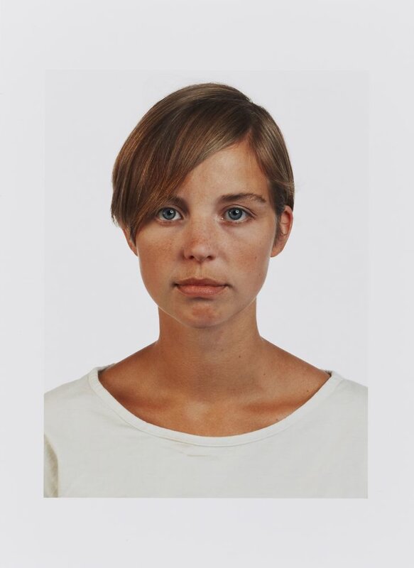 Thomas Ruff | Portrait (Isabelle Graw) (1989) | Artsy