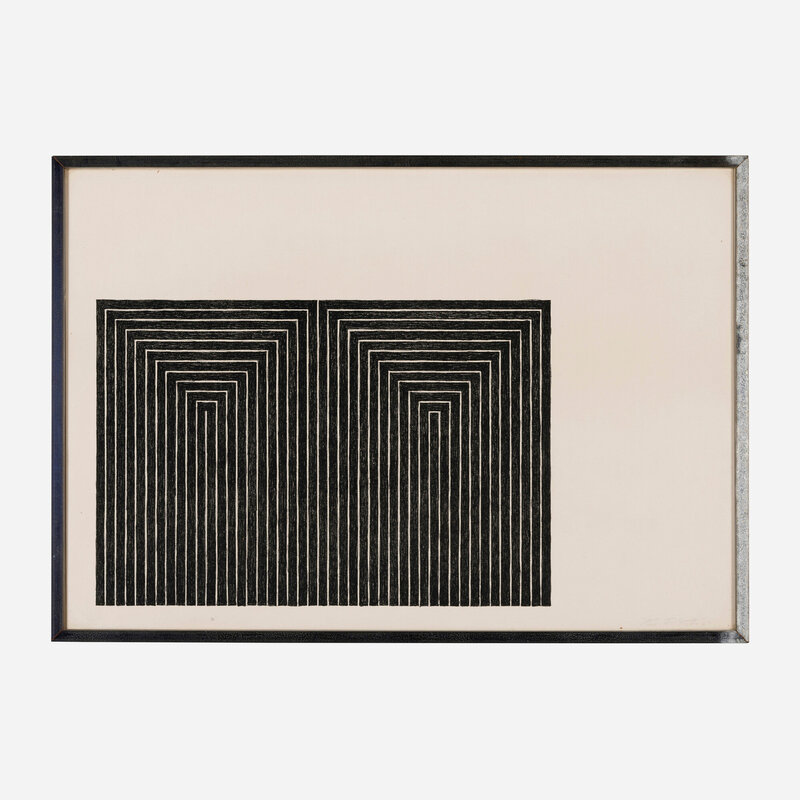 Frank Stella | Marriage of Reason & Squalor (from the Black Series I ...