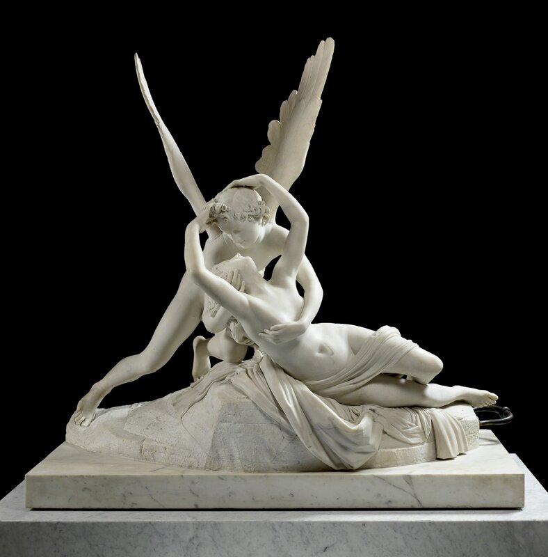 Antonio Canova Psyché ranimée par le baiser de l'Amour (Psyche