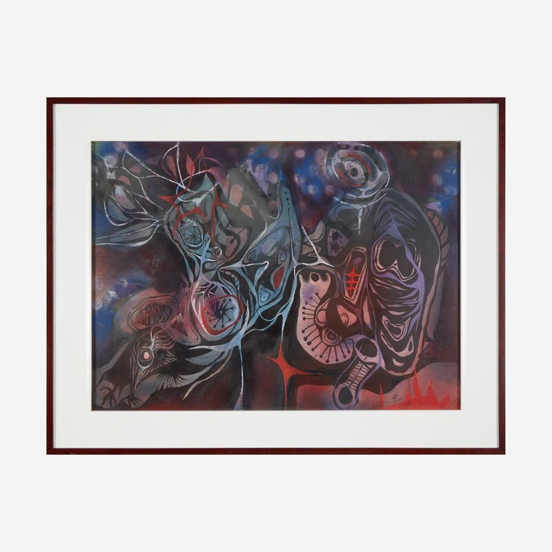 Gerome Kamrowski Purple Complex Artsy