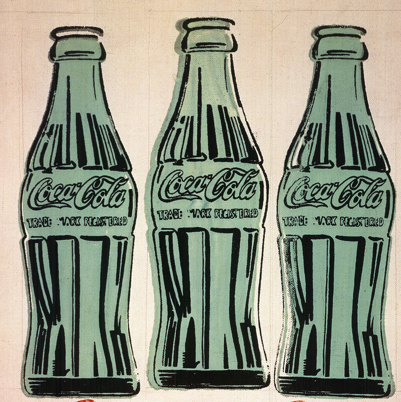 Andy Warhol Three Coke Bottles 1998 Artsy andy-warhol-three-coke-bottles-1998-artsy