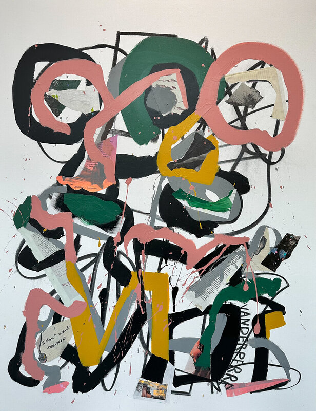 Dysfunction Abstract Painting The lessons of glamorous dysfunction (2024) by Klaas Vanderperren | Artsy