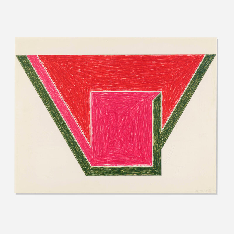 Frank Stella | Union (from the Eccentric Polygons series) (1974) | Artsy