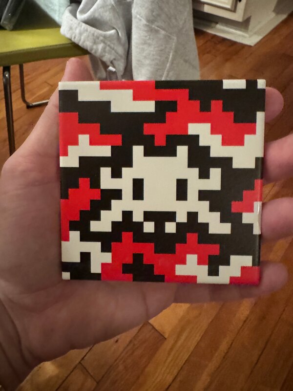 Invader | CAMO TILE SET (INVADER SPACE STATION, 4 TILES) (2024 ...