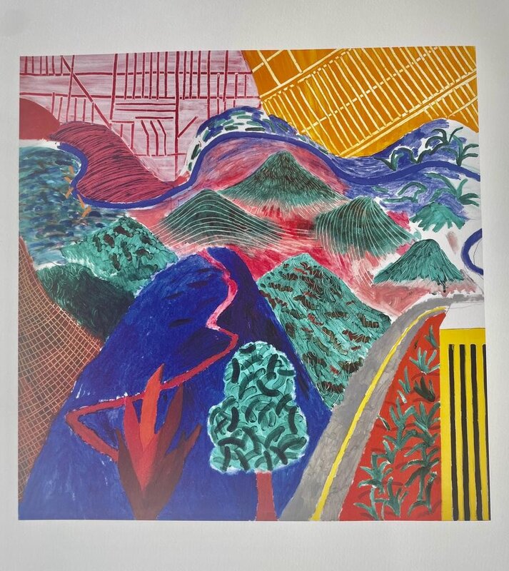 David Hockney | Outpost Drive, Hollywood (1980) | Available for Sale ...