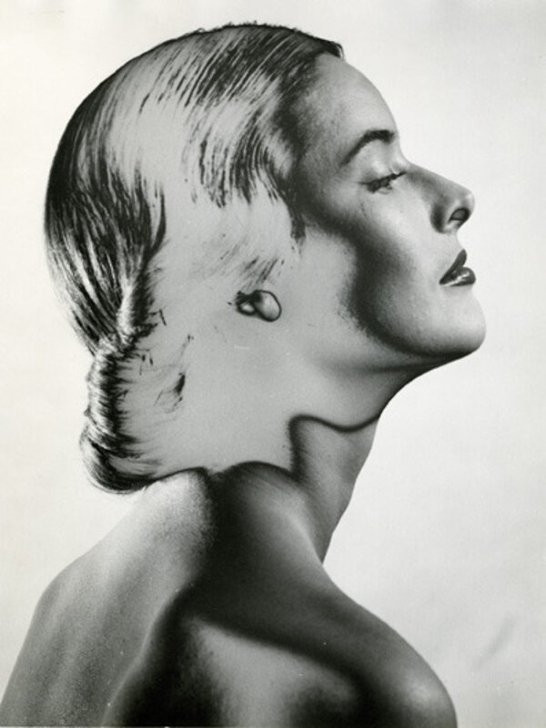 Erwin Blumenfeld | Solarized Portrait, NYC (1946) | Artsy