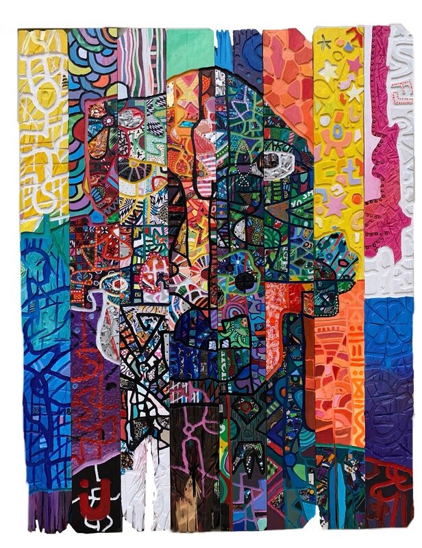Josh Adeyemi Joshua Adeyemi | Intuition Series; Ori (2024) | For Sale | Artsy