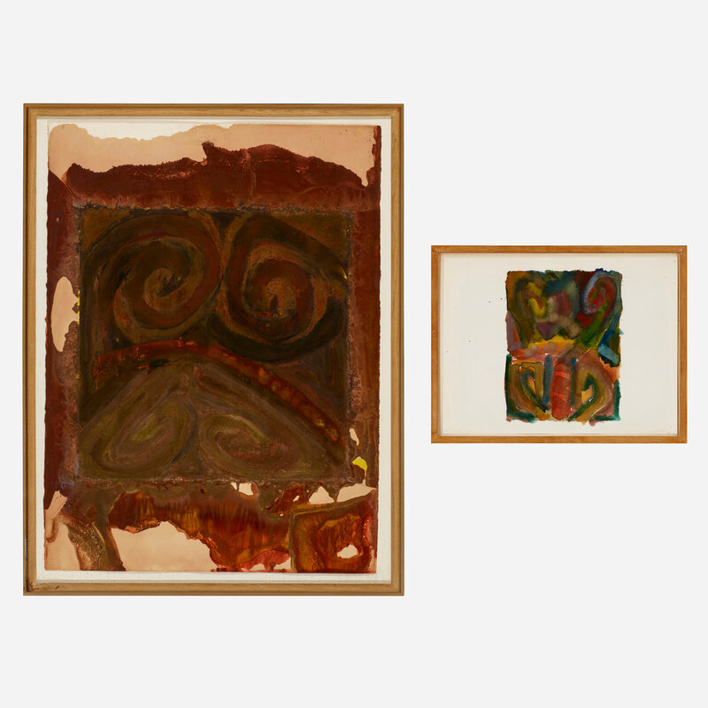 Bill Jensen | Untitled (two works) (1973) | Artsy