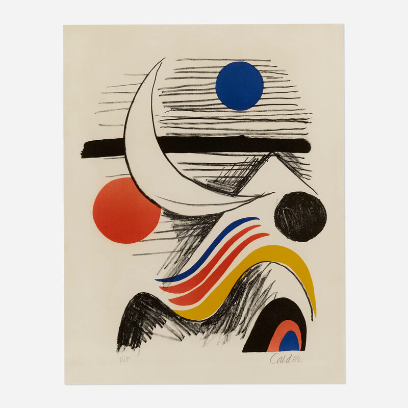 Alexander Calder | La lune et la montagne (1961) | Artsy