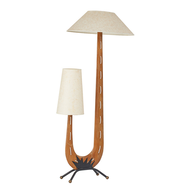 Jean Rispal Designer Style of Jean Rispal | Floor lamp (1950s/60s) | Artsy