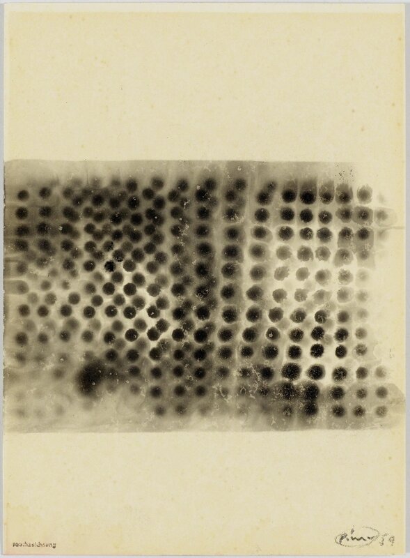 Otto Piene | Rauchzeichnung (Smoke Drawing) (1959) | Artsy