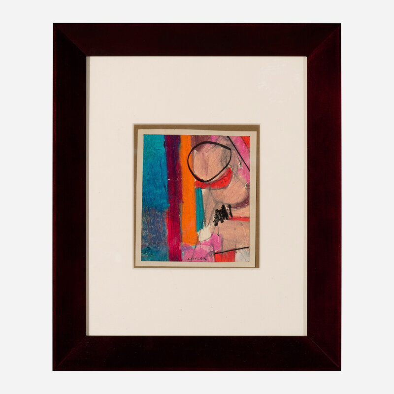 Charles Littler | Blue and Pink Abstraction | Artsy