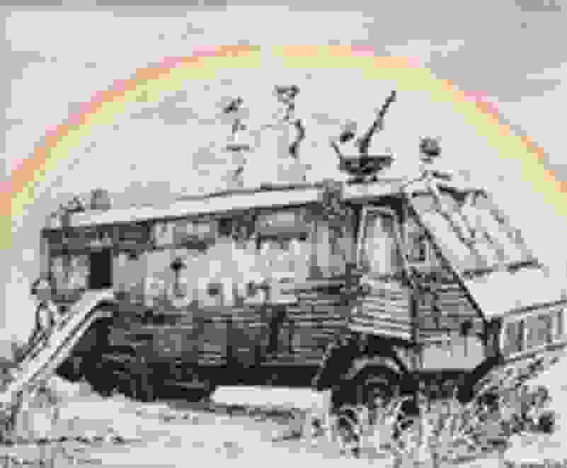 Banksy | Riot Van (2015) | Artsy