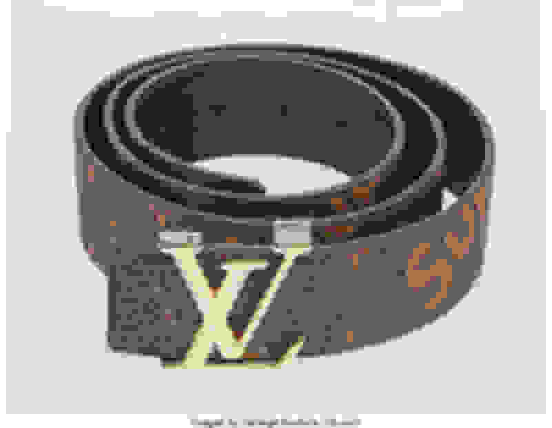 lv x supreme belt black