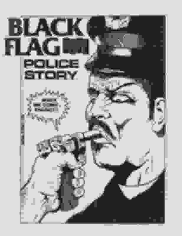 Raymond Pettibon, Raymond Pettibon, Black Flag Police Story (1982)