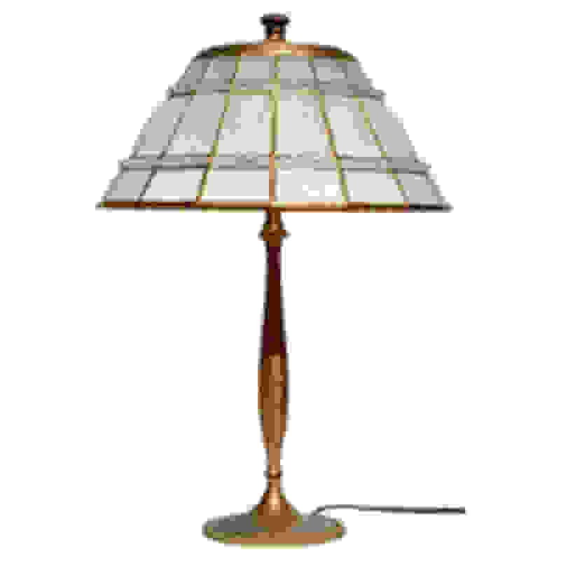Tiffany Studios Tiffany Studios Linenfold Table Lamp (ca. 1910) | Available for Sale | Artsy