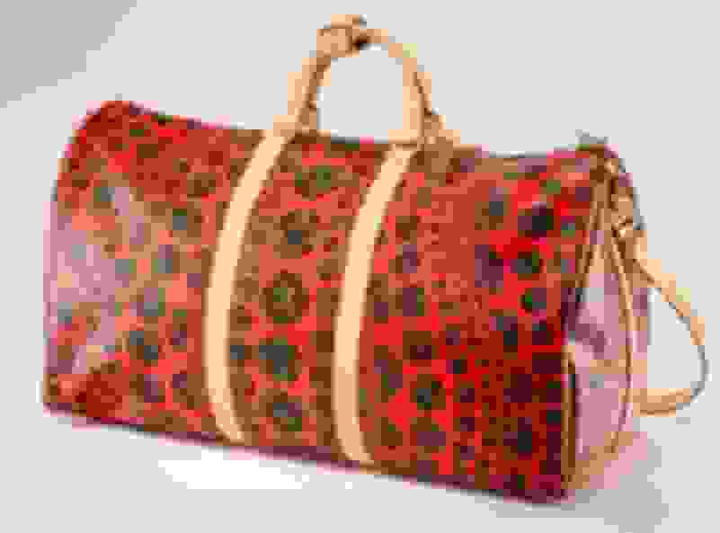 Louis Vuitton YK Keepall 45 Bag M46377 Infinity Dot Purse Yayoi Kusama Auth  New