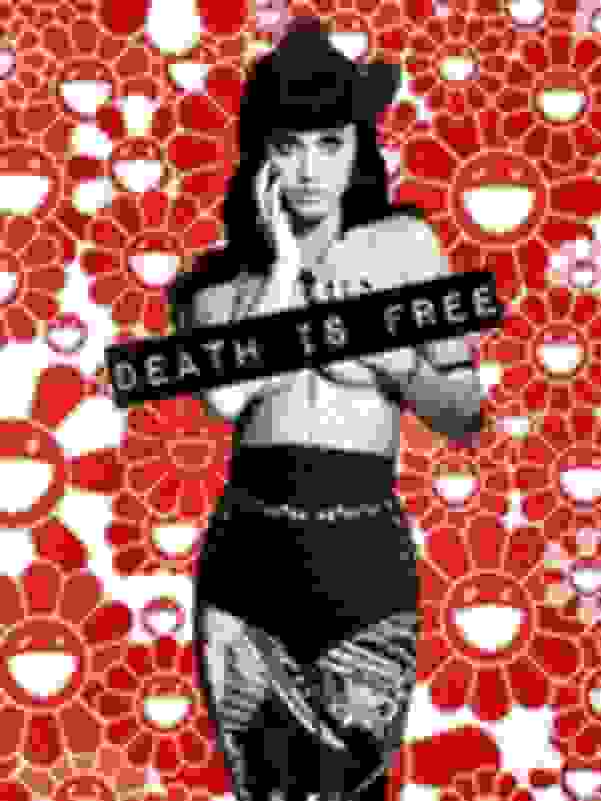 Death NYC Large Framed 16x20in Pop Art Original COA Katy Perry
