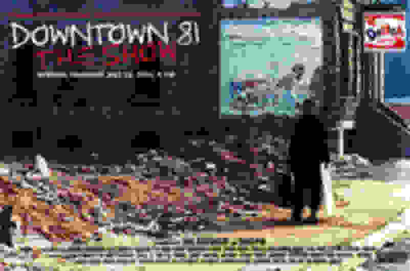 Jean-Michel Basquiat Basquiat Downtown 81 exhibition poster 2001