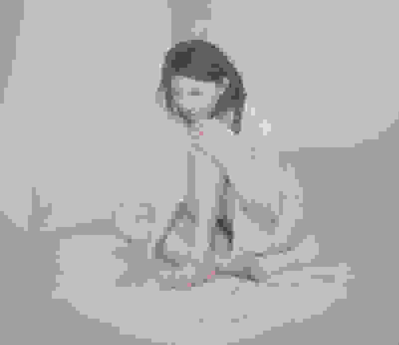 girl sitting alone tumblr drawing