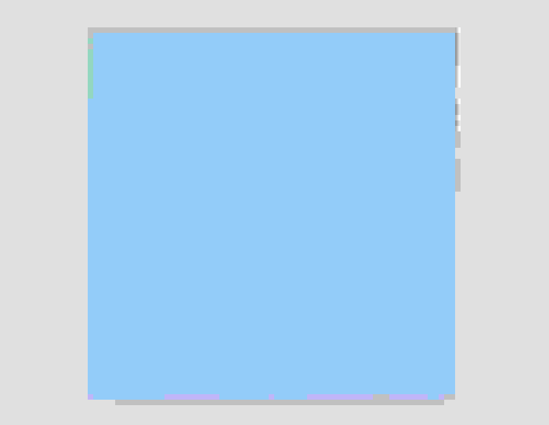 Solid Pale Light Blue Color | Postcard
