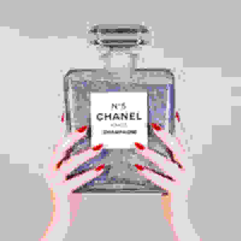 Tyler Shields | Chanel Champagne Hands (2023) | Available for Sale | Artsy