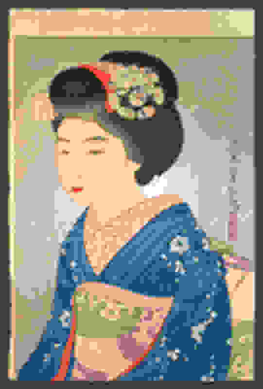 Yoshikawa Kanpo | The Geisha (1922) | Available for Sale |