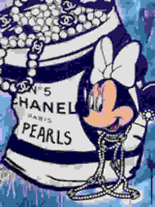 Skyler Grey, Minnie's Chanel Can Of Pearls in Powder Blue (2019), Available for Sale